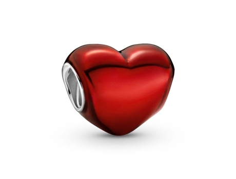 Charm Mujer PANDORA METALLIC RED HEART (Metal - Plata de ley 925)