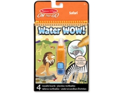 Jogo de Mesa MELISSA & DOUG Water Wow! Safari (3 Anos)
