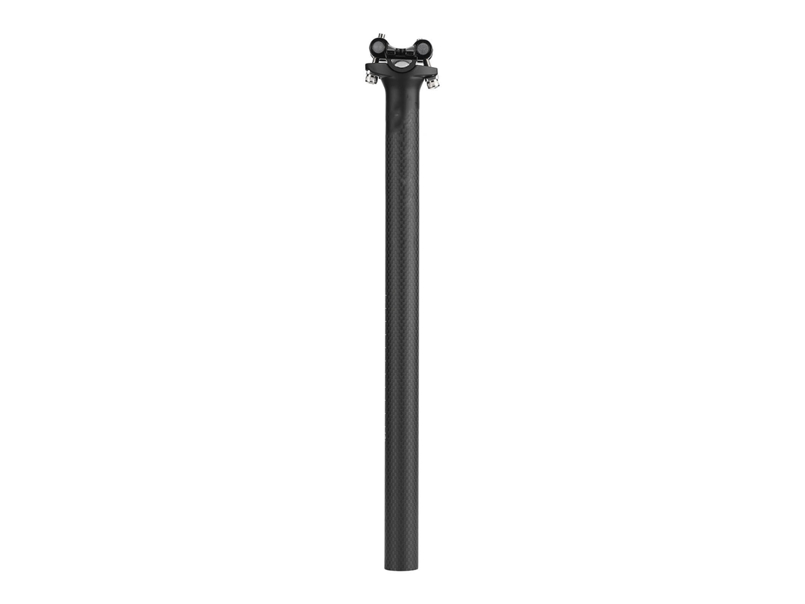Tija De Sillín De Bicicleta De Fibra De Carbono, 27,2 Mm De Diámetro, 400 Mm De Longitud, Repuesto