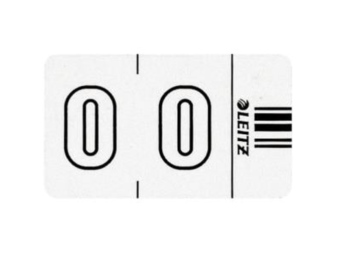 Leitz Orgacolor Blanco Rectángulo Redondeado 30 x 23 mm 73 x 73 x 30 mm Esselte Leitz (6600 10 00)