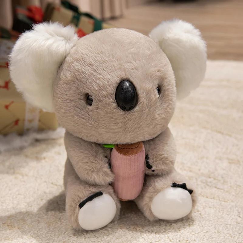 (marrom, 20 Cm) Lindo Brinquedo De Pelúcia De Coala, Animal Da Floresta Em Desenho Animado