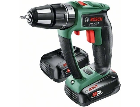 Taladro BOSCH Combinado Sin Cable de 2 Velocidades Psb 18 Li-2 Ergonomic