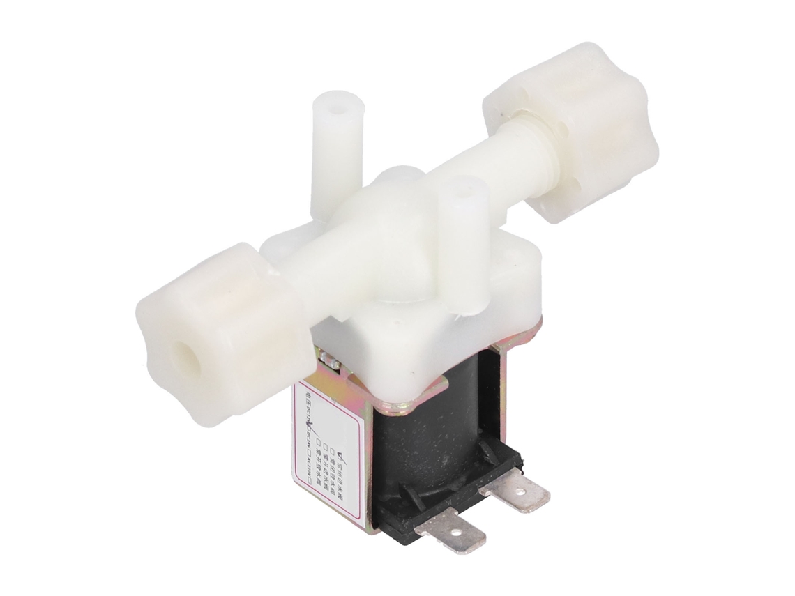 Válvula Solenoide Eléctrica G1/4 Entrada Agua Cerrada Normalmente Dc12v