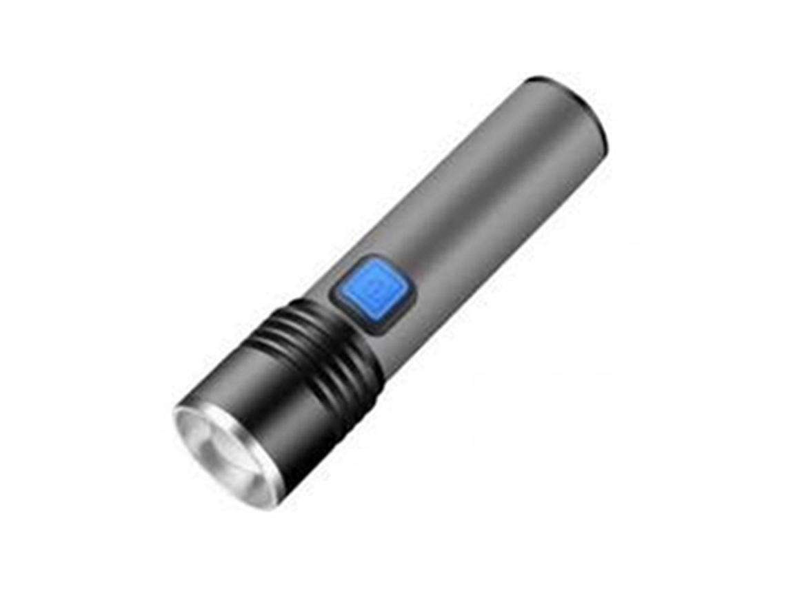 Linterna mini recargable, súper brillante, para uso interior/exterior