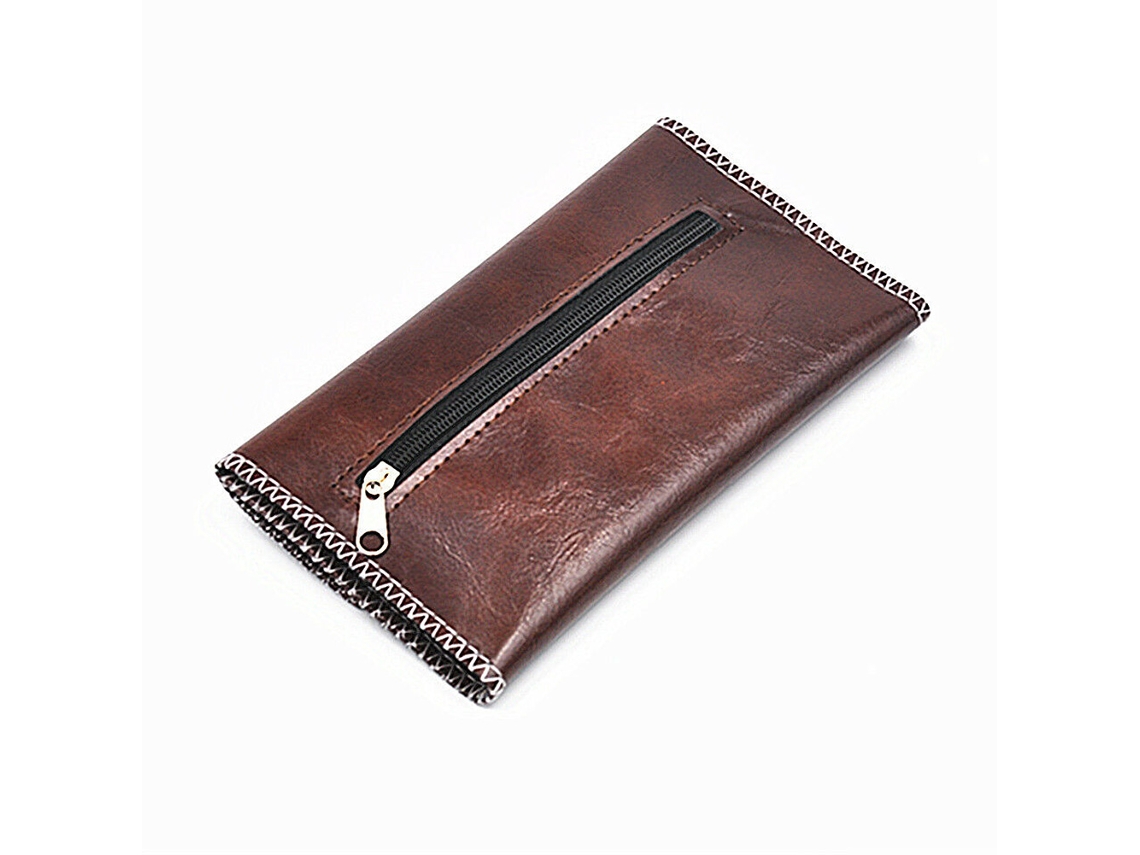 Bolsa Portátil Para Tabaco Con Cierre Magnético Y Bolsillos Para Filtros Y Papel De Liar.