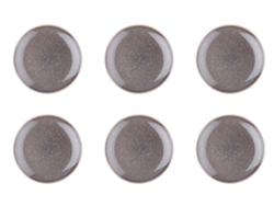 Plato Estelar Ø22cm 6 Piezas Gris Hormigón Bjorn
