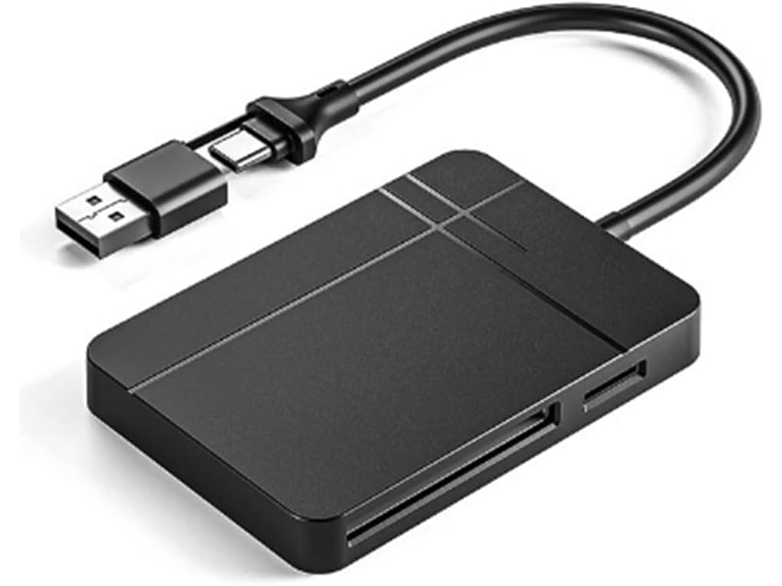 Lector De Tarjetas De Memoria 4 En 1 Usb Ac A Ms Tf, Sd Para Portátil Y Teléfono Android
