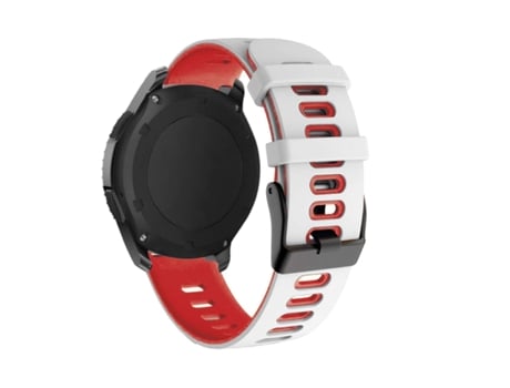Correa Pioneer para Ticwatch Pro Blanco y Rojo