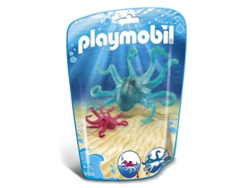 PLAYMOBIL Family Fun: Pulpo con bebé (Edad Mínima: 4)