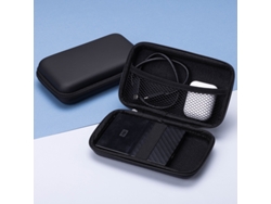 Bolsa Almacenamiento Espuma Eva Organizador Auriculares Cables Cargadores Rectangular 14x10x4 Cm