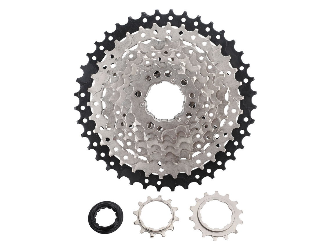 2026-piñón De Bicicleta 9 Velocidades 12-40t Cassette De Aluminio Rueda Libre Suave Y Silencioso Para Bicicleta Eléctrica