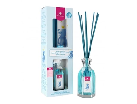 Ambientador CRISTALINAS Reed Diffuser 180Ml Fresh Cologne Difusor de Aroma Frasco de Perfume/Fragrância Transparente