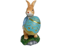 Adornos de conejo de Pascua, estatuas de resina para jardín, duraderos, regalos perfectos