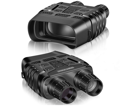 Monocular HD 30X25 con Visión Nocturna, Ideal para Caza y Campismo - Negro