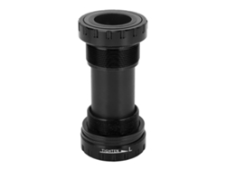 Pedalier De 110 Mm Con Rosca De Aleación De Aluminio, Repuesto De Pedalier Negro Para Bicicleta De Montaña.