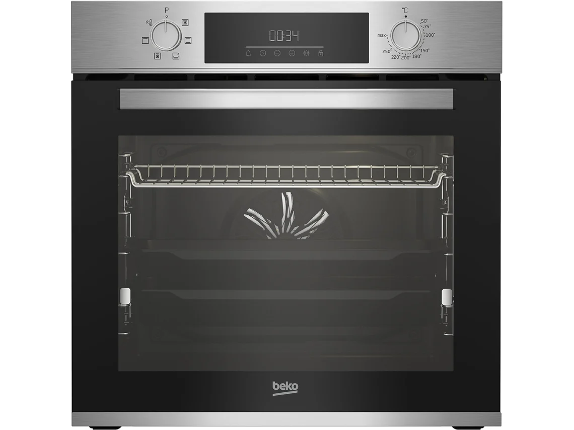 Horno BEKO BBIE123001XD (72 L - 59.4 cm - Hidrolítico - Inox)