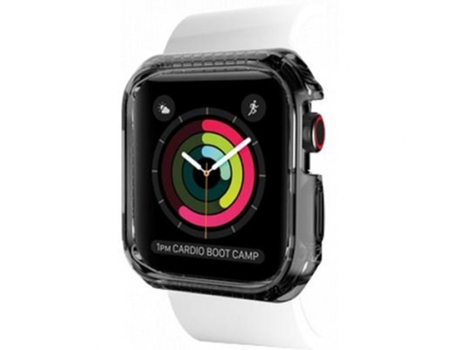 ITSKINS Estuche para Apple Watch Series 4 40mm Semi-Rígido Spectrum Clear Transparente