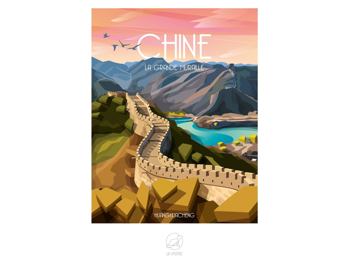 Rompecabezas de la Gran Muralla China de La Loutre, juego de rompecabezas de 1000 piezas.