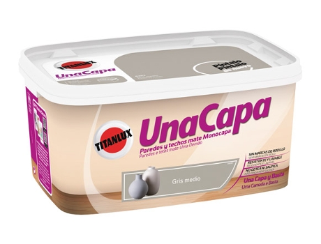 Pintura Plastica Una Capa Mate TITAN