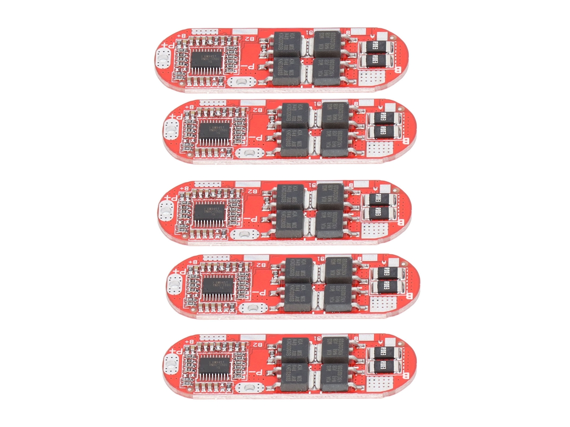 5 Placas De Protección Para Batería De Litio Ternaria De 3 Celdas, 3,7 V, 20 A, Carga Y Descarga.