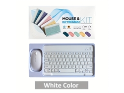 Combo de teclado y ratón inalámbricos Bluetooth Cuich de 10 pulgadas