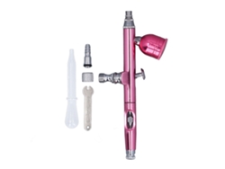 Pistola Pulverizadora De Pintura Aérea Portátil Con Boquilla De 0,3 Mm Para Decoración De Uñas - Rosa