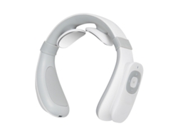 Masajeador De Cuello Inteligente Recargable Con Tecnología Pulse (blanco). Especificaciones: (inglés)