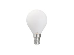 Bombilla Led Filamento Esférica Opal E14 Abrila Ø4,5x7,8cm Fabrilamp (6w 6000k 540lm)