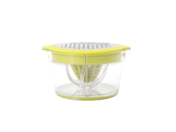Exprimidor manual multifuncional con báscula, colador extraíble de acero inoxidable y molinillo de ajo y jengibre. Rosewell