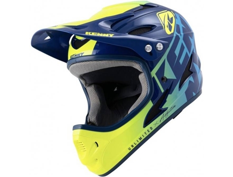 Casco de bicicleta de montaña KENNY Down Hill 2022 Graphic (Talla: S - Azul)