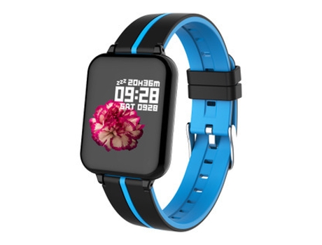 Smartwatch Frecuencia Cardíaca Monitoreo De Oxígeno En Sangre Pantalla En Color Azul JL-EIGHT