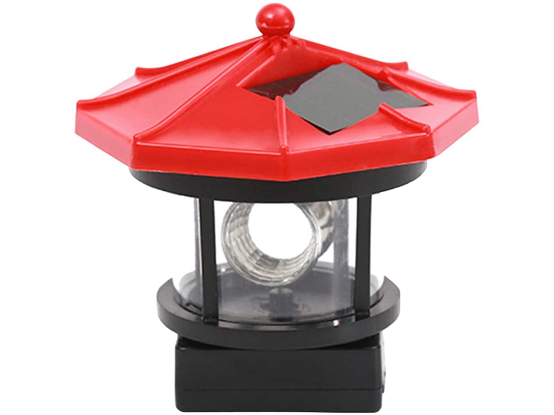 2026-luz Led Solar Rotatoria Faro Exterior Lámpara Decorativa Para Jardín Y Patio