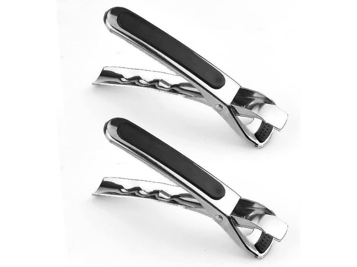 2026-2pcs Pinza Para Platos Acero Inoxidable 304 Anti-calor Antideslizante Para Freidora De Aire Olla Plato