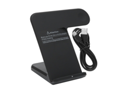 Dock De Carregamento Sem Fio 2 Em 1 Para Celulares Ios E Relógio Ios, Carregador Sem Fio Stand