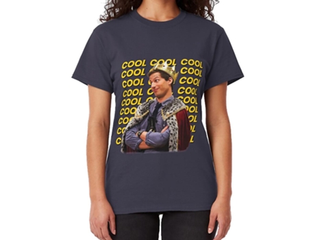 Camiseta ROCKINSTONE Brooklyn Nine Algodón para Hombre (3XL - Negro)