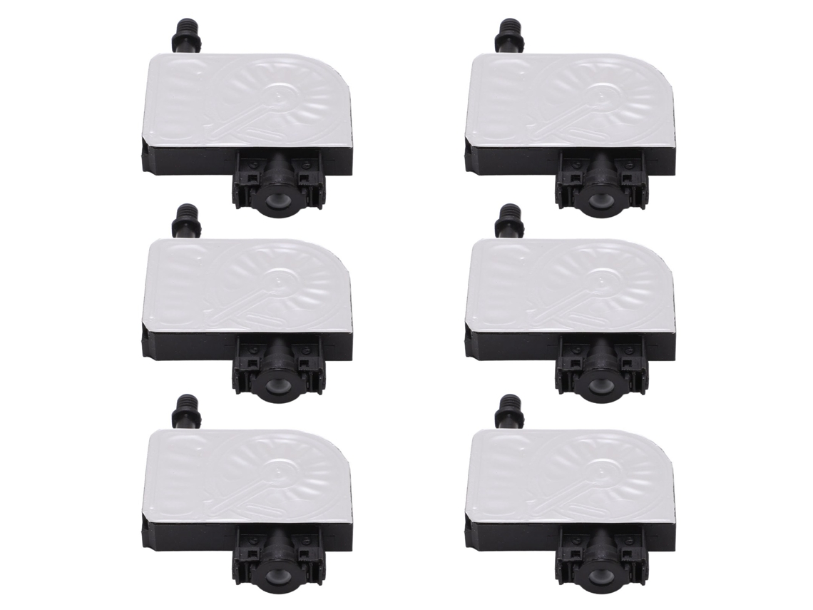 6 Piezas De Amortiguador De Tinta De Pp Resistente A La Corrosión Para Impresoras Dx5 Dx6 Dx7 4800 7800 7880 9800