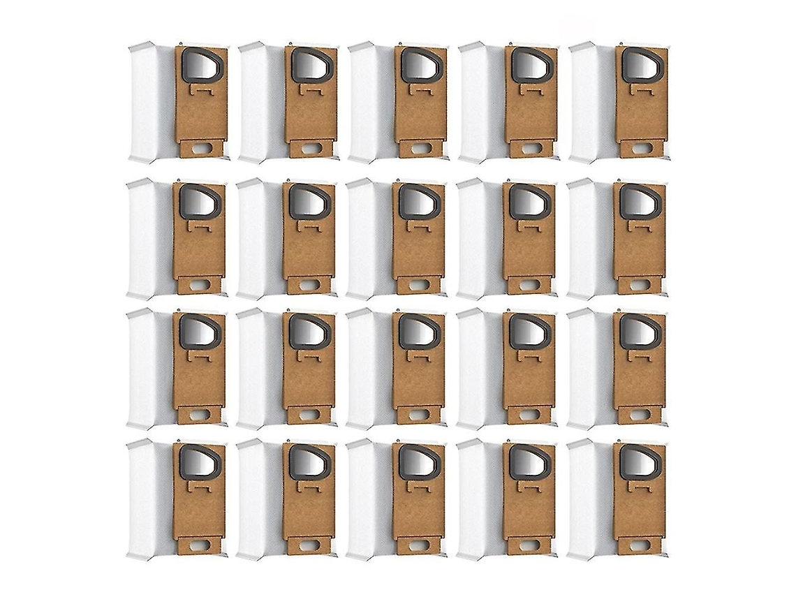 20 bolsas de repuesto para aspiradoras Xiaomi Roborock H7 y H6.