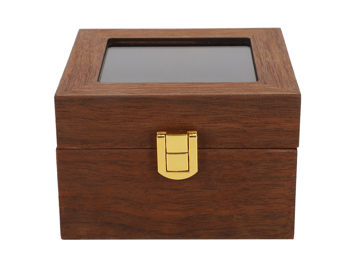 Vitrina De Madera Para Guardar Relojes Con Dos Ranuras