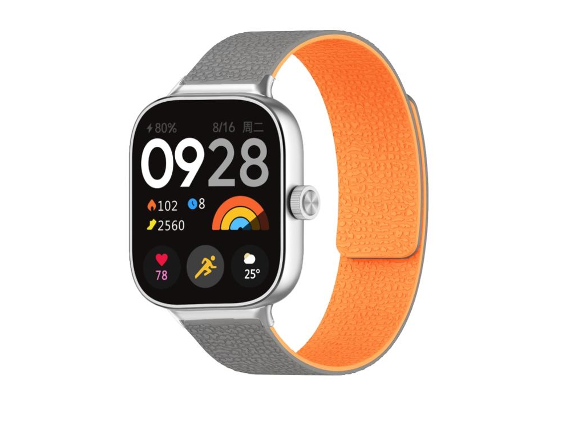 Pulsera para Xiaomi Band 9 Pro / 8 Pro - Silicona suave magnética - Textura de lichi