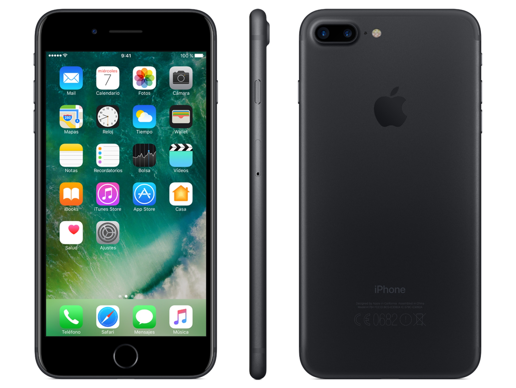 iPhone 7 Plus APPLE (5.5'' - 3 GB - 128 GB - Negro)