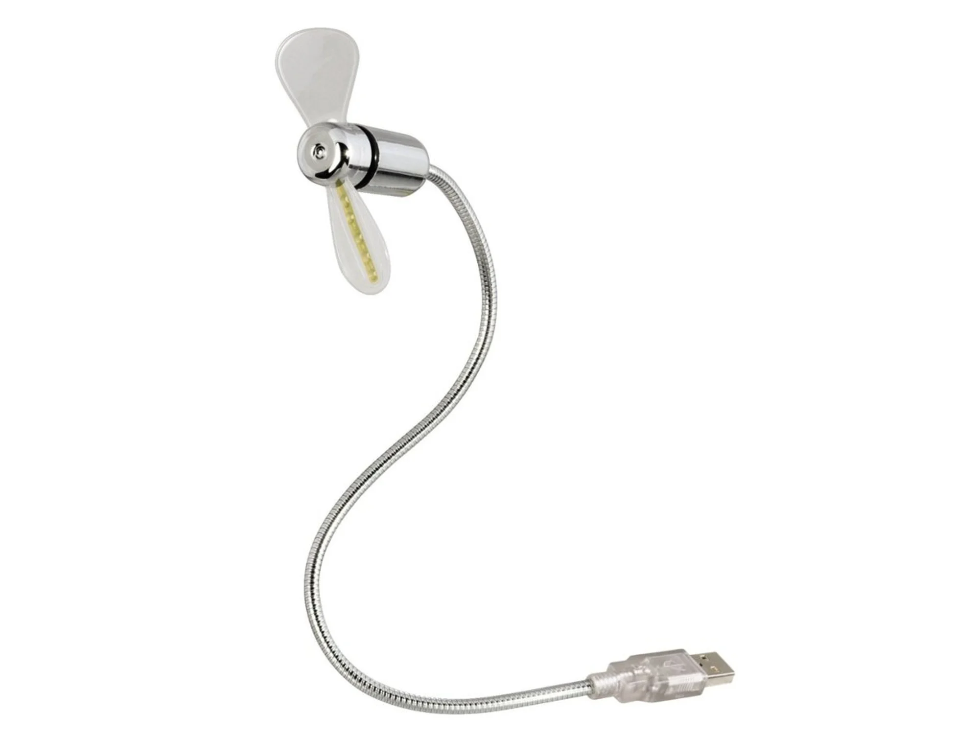 Ventilador USB HAMA 69012110 (Portátiles - Plata)