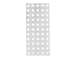 Placa De Rejilla De Aluminio 3116-0040-0088, 5x11 Orificios, 40x88 Mm, Pieza Para Robot Industrial