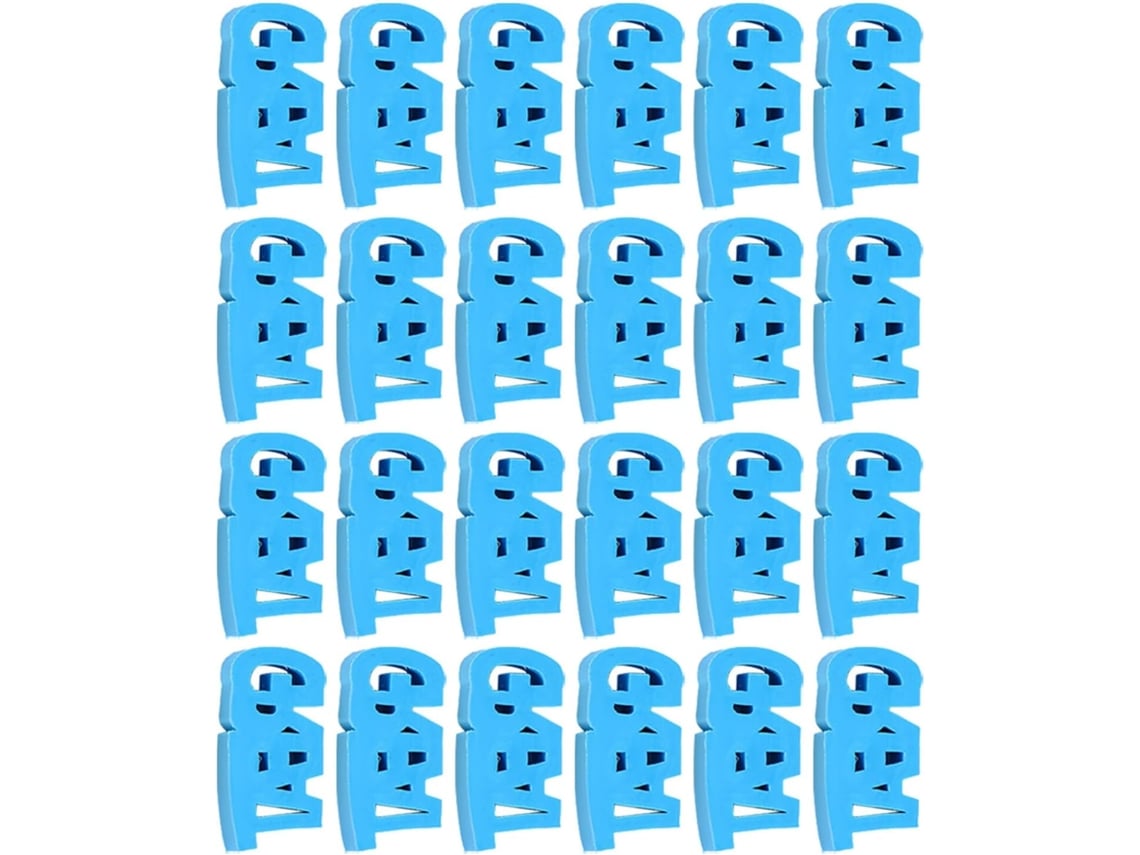 30 Gomas De Borrar Ergonómicas Azules De Tpr Para Una Corrección Precisa.