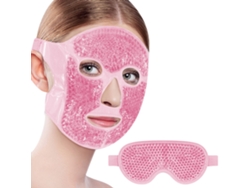 La Máscara Fría De La Bolsa De Hielo De La Máscara De Ojo De La Compresa, Reduce La Hinchazón Facial Conveniente Para Las Mujeres