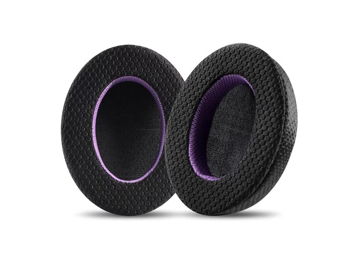 Almohadillas De Repuesto Para Auriculares Sony Wh-xb910n - Negro Morado Tejido De Malla