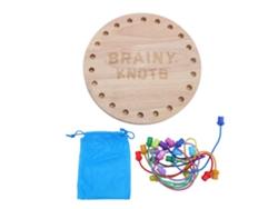 Juego De Desenredar Cuerdas Madera Para Desarrollar Pensamiento Lógico Puzzle Interactivo