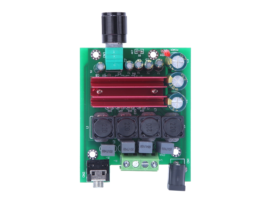 Veloriskku-placa De Amplificador Digital Hifi Tpa3116d2 2.0 Estéreo 50wx2 8-25v Canal Dual Módulo De Áudio