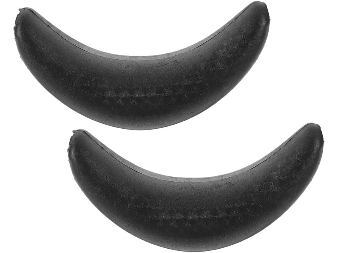Juego de 2 cojines cervicales ergonómicos de goma: un soporte cómodo para salones de belleza y spas Slowmoose