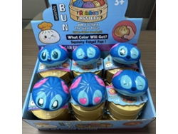 Conjunto De 12 Pãezinhos Azuis, Feitos À Mão E Sem Marca, Que Reduzem A Pressão Sensorial, Para Crianças A Partir Dos 3 Anos.