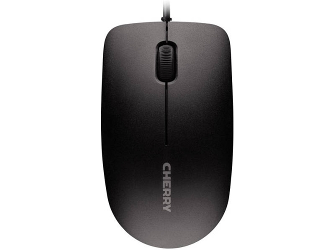 Ratón CHERRY MC 1000 (Óptico - 1200 dpi - Negro)